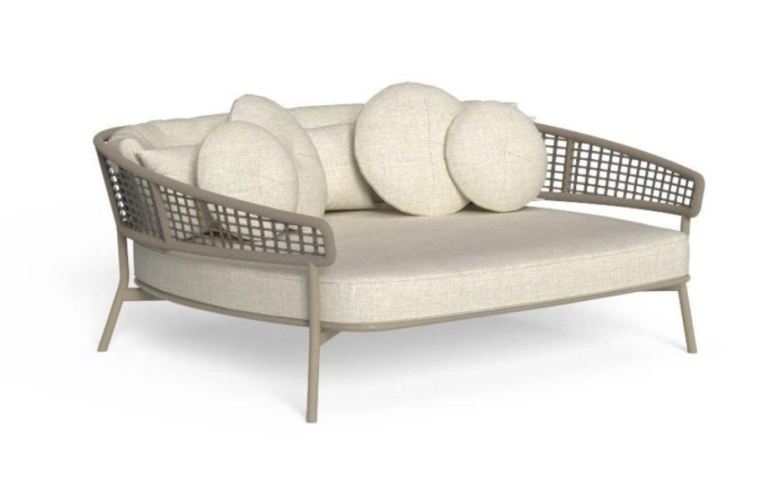 Уличная кушетка от фабрики Talenti модель MOON ALU DAYBED