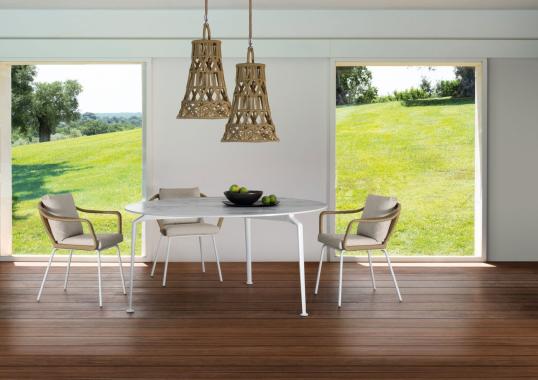 Уличный стол от фабрики Talenti модель CRUISE ALU TABLE