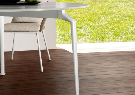 Уличный стол от фабрики Talenti модель CRUISE ALU TABLE
