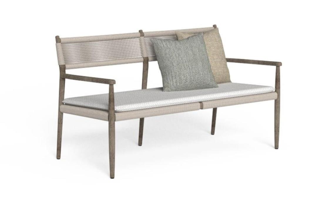 Уличный диван от фабрики Talenti модель DOLCEVITA LOVE SEAT