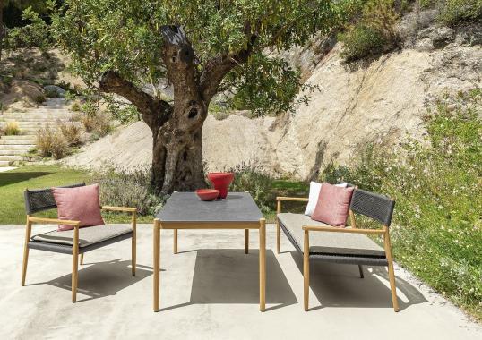 Уличный диван от фабрики Talenti модель DOLCEVITA LOVE SEAT