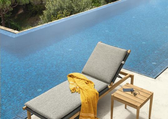 Шезлонг уличныйот фабрики Talenti модель DOLCEVITA SUNBED