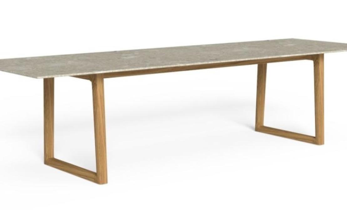 Уличный стол от фабрики Talenti модель EVER RECTANGULAR TABLE
