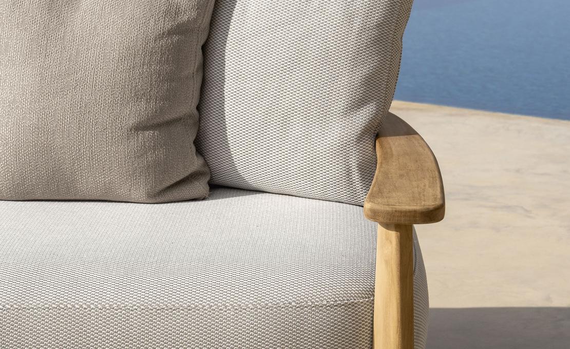 Уличный диван от фабрики Talenti модель EVER SOFA