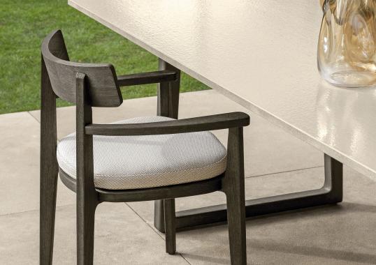 Уличный стол от фабрики Talenti модель EVER RECTANGULAR TABLE