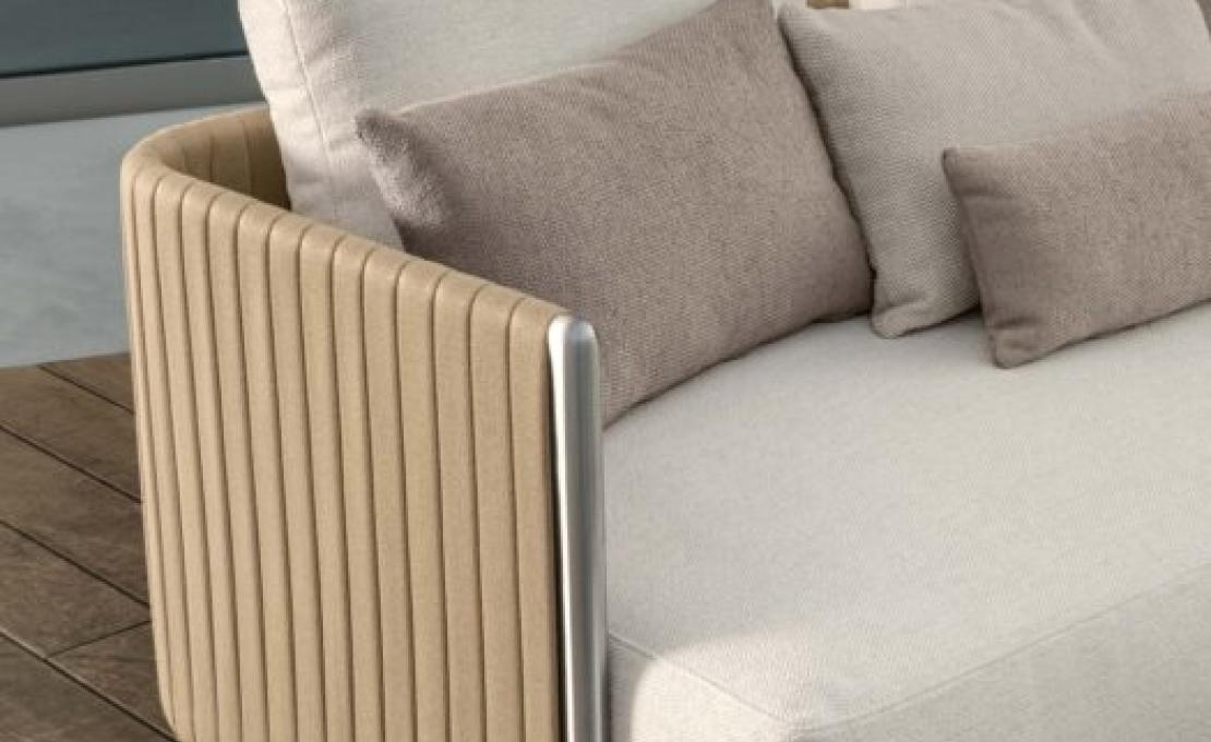 Уличный диван от фабрики Talenti модель GEORGE MODULAR SOFA
