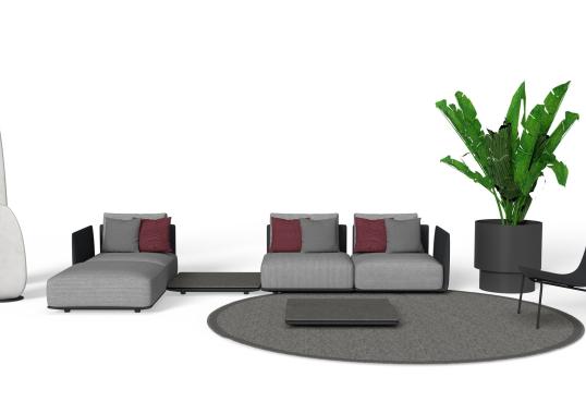 Уличный диван Talenti Malè Modular Sofa image 2