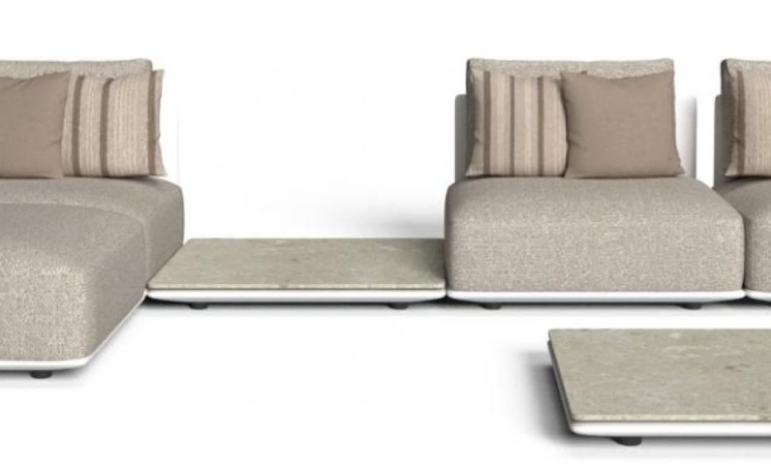 Уличный диван от фабрики Talenti модель Malè Modular Sofa