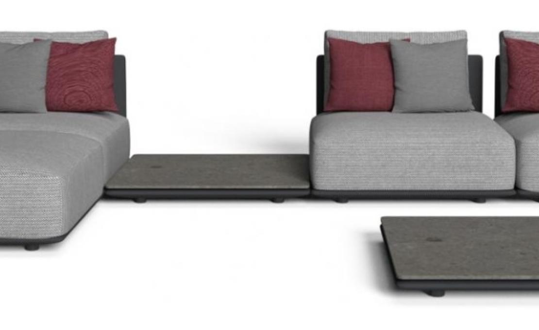 Уличный диван от фабрики Talenti модель Malè Modular Sofa