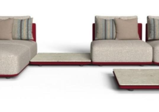 Уличный диван от фабрики Talenti модель Malè Modular Sofa