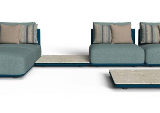 Уличный диван от фабрики Talenti модель Malè Modular Sofa