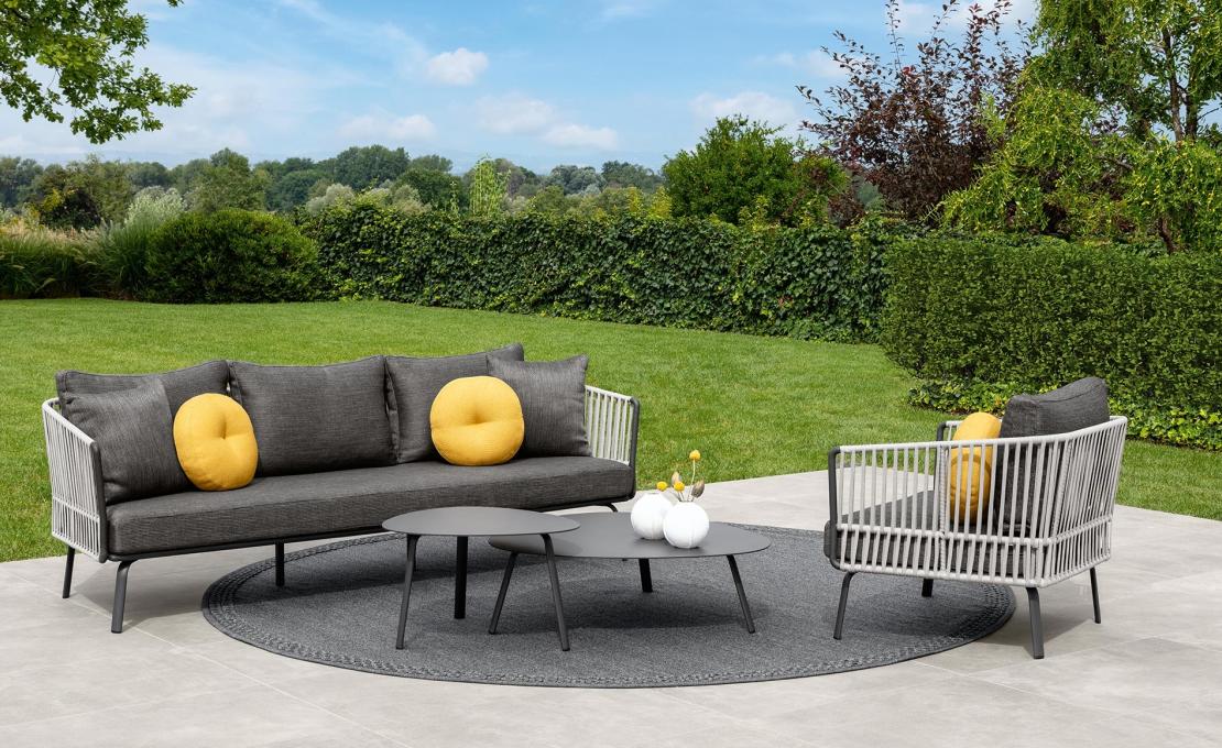 Уличный диван от фабрики Talenti модель MILO SOFA