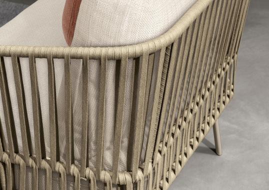 Уличный диван от фабрики Talenti модель MILO SOFA
