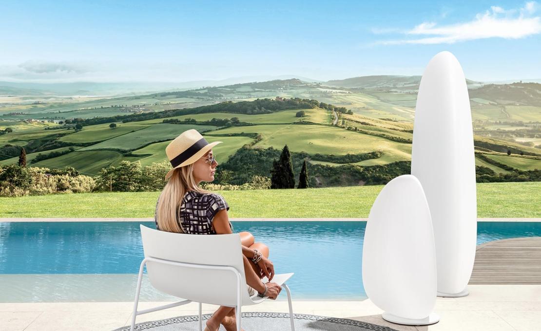 Уличное освещение от фабрики Talenti модель Malè Floor Lamp