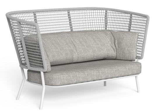 Уличный диван Talenti MOON ALU LOVE SEAT SOFA image 2