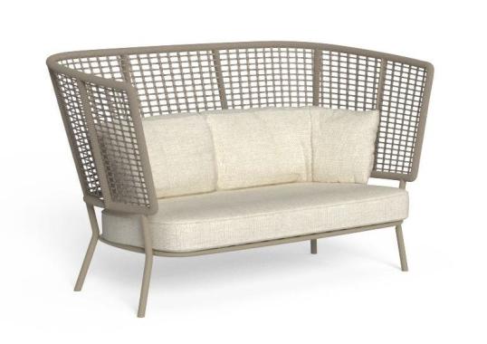 Уличный диван Talenti MOON ALU LOVE SEAT SOFA image 3