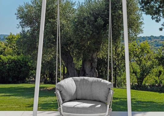 Уличные Подвесная Стул Talenti MOON ALU SWING image 4