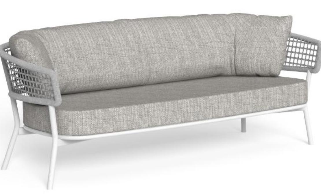 Уличный диван от фабрики Talenti модель MOON ALU SOFA