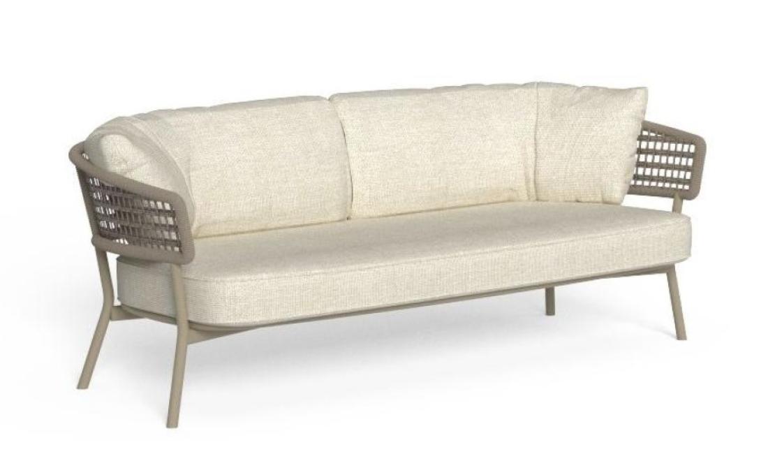 Уличный диван от фабрики Talenti модель MOON ALU SOFA