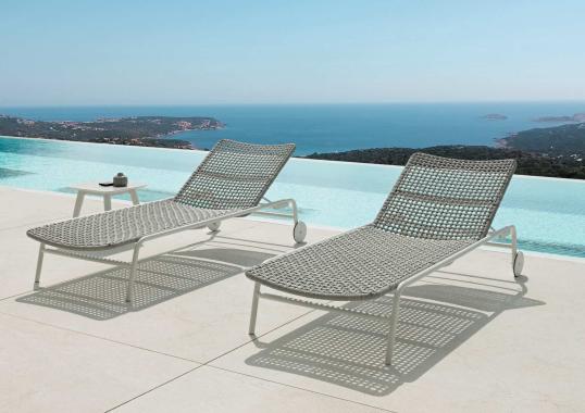 Шезлонг уличный Talenti MOON ALU SUN LOUNGER image 3