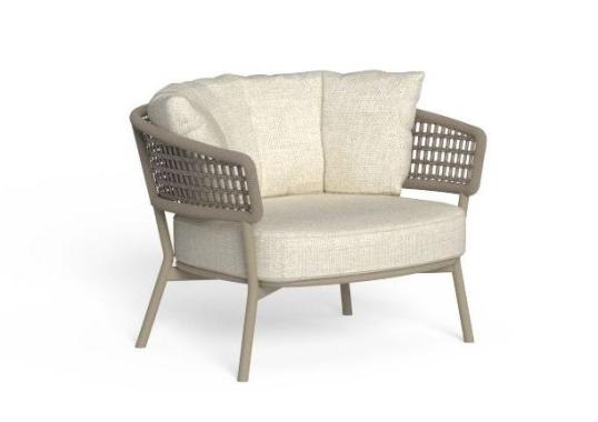 Кресло уличное Talenti MOON ALU ARMCHAIR image 3