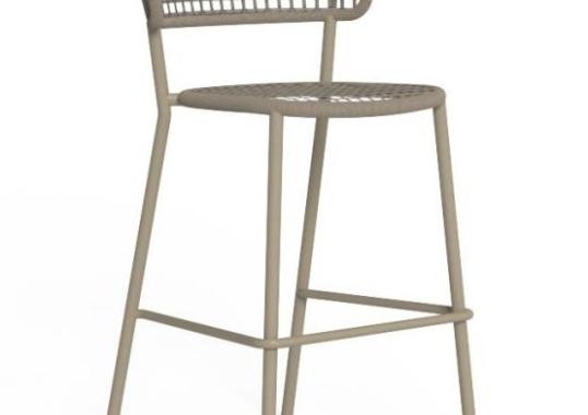 Уличный стул Talenti MOON ALU BAR STOOL image 3