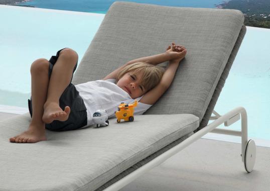 Шезлонг уличный Talenti MOON ALU SUN LOUNGER image 4