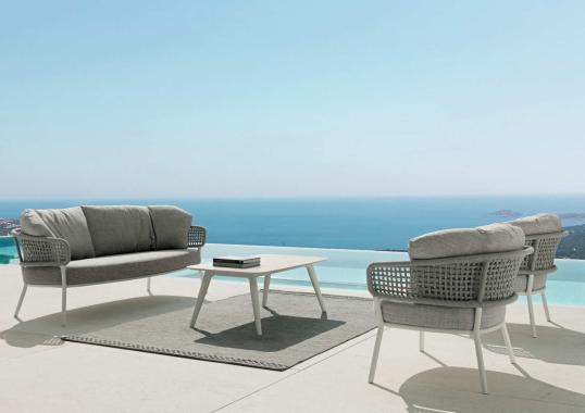 Кресло уличное Talenti MOON ALU ARMCHAIR image 5