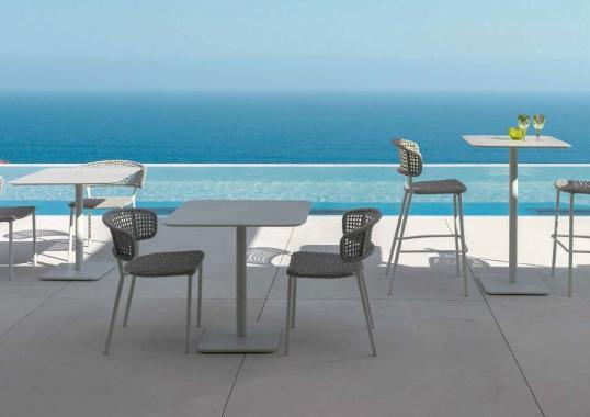 Уличный стол Talenti MOON ALU BAR TABLE image 4