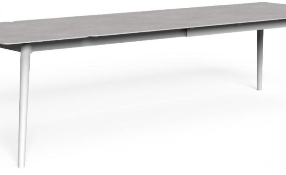 Уличный стол от фабрики Talenti модель MOON ALU DINING TABLE
