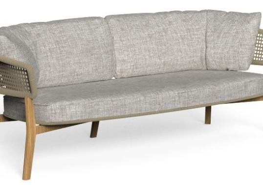 Уличный диван Talenti MOON TEAK SOFA image 2