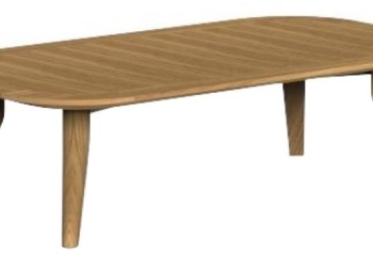 Уличный стол Talenti MOON TEAK WOOD COFFEE TABLE image 1