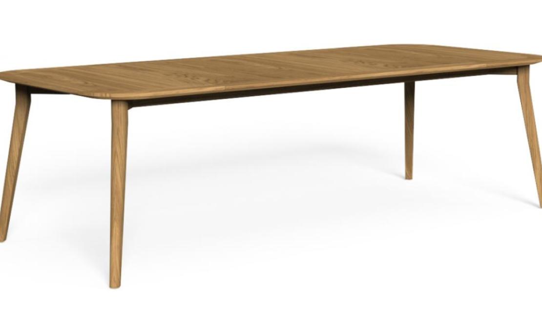 Уличный стол от фабрики Talenti модель MOON TEAK WOOD TABLE