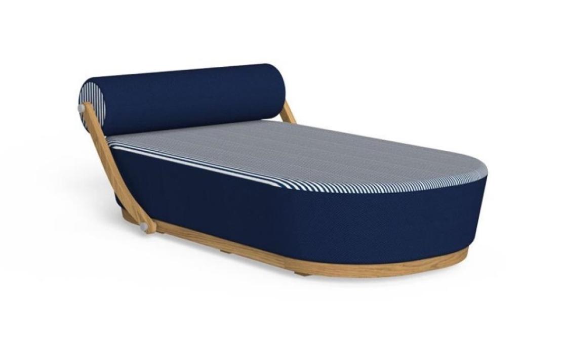Шезлонг уличныйот фабрики Talenti модель NAMI SUNBED 