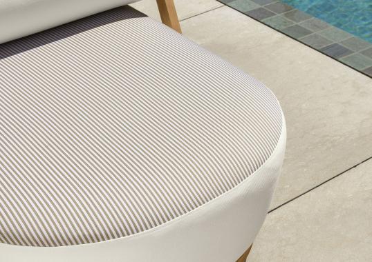 Шезлонг уличныйот фабрики Talenti модель NAMI SUNBED 