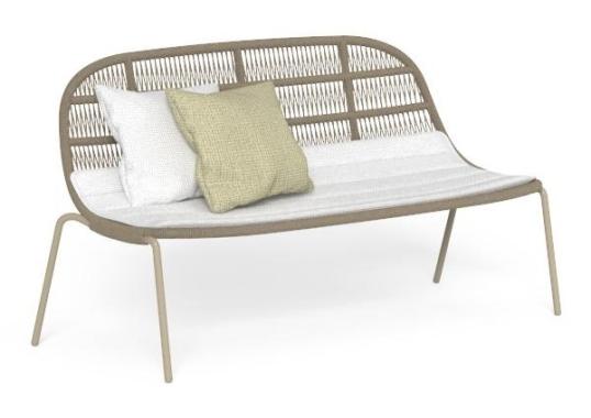 Уличный диван Talenti PANAMA LOVE SEAT SOFA image 2