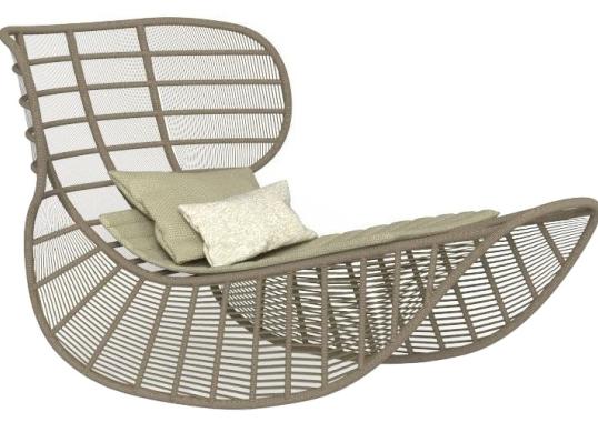 Шезлонг уличный Talenti PANAMA ROCKING SUNBED image 1