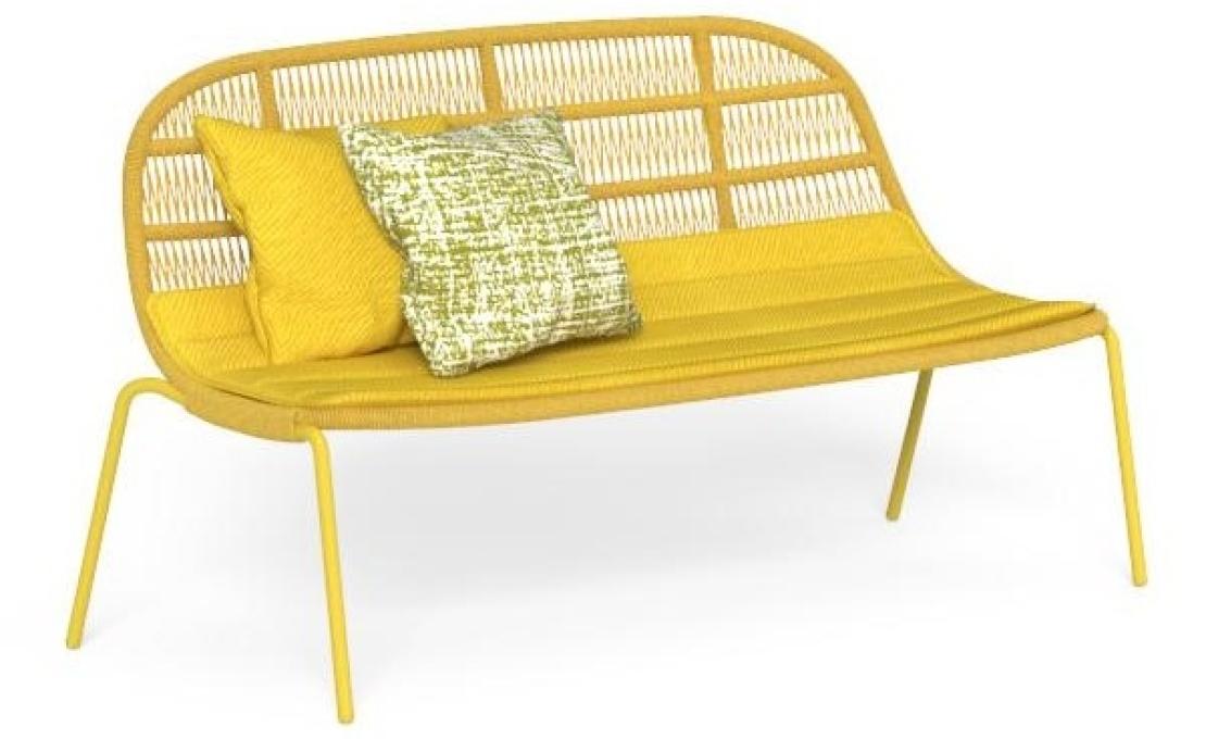Уличный диван от фабрики Talenti модель PANAMA LOVE SEAT SOFA