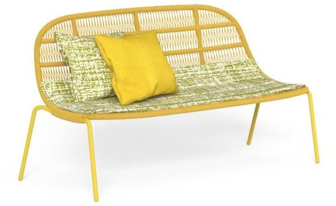 Уличный диван от фабрики Talenti модель PANAMA LOVE SEAT SOFA