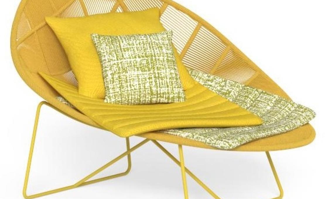 Уличное кресло от фабрики Talenti модель PANAMA RELAX ARM
