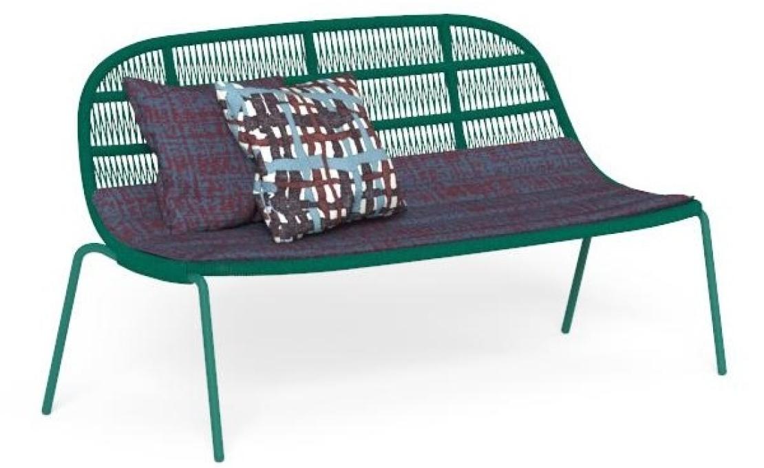 Уличный диван от фабрики Talenti модель PANAMA LOVE SEAT SOFA