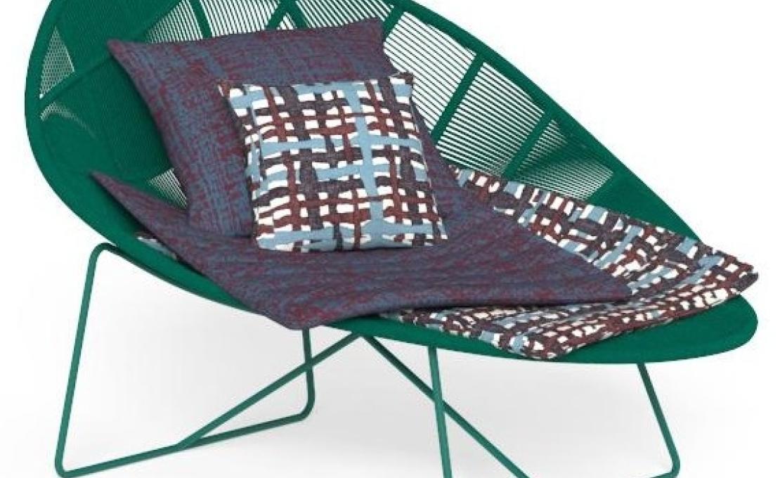 Уличное кресло от фабрики Talenti модель PANAMA RELAX ARM