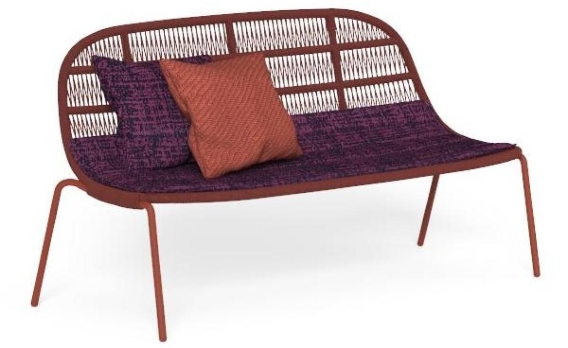 Уличный диван от фабрики Talenti модель PANAMA LOVE SEAT SOFA