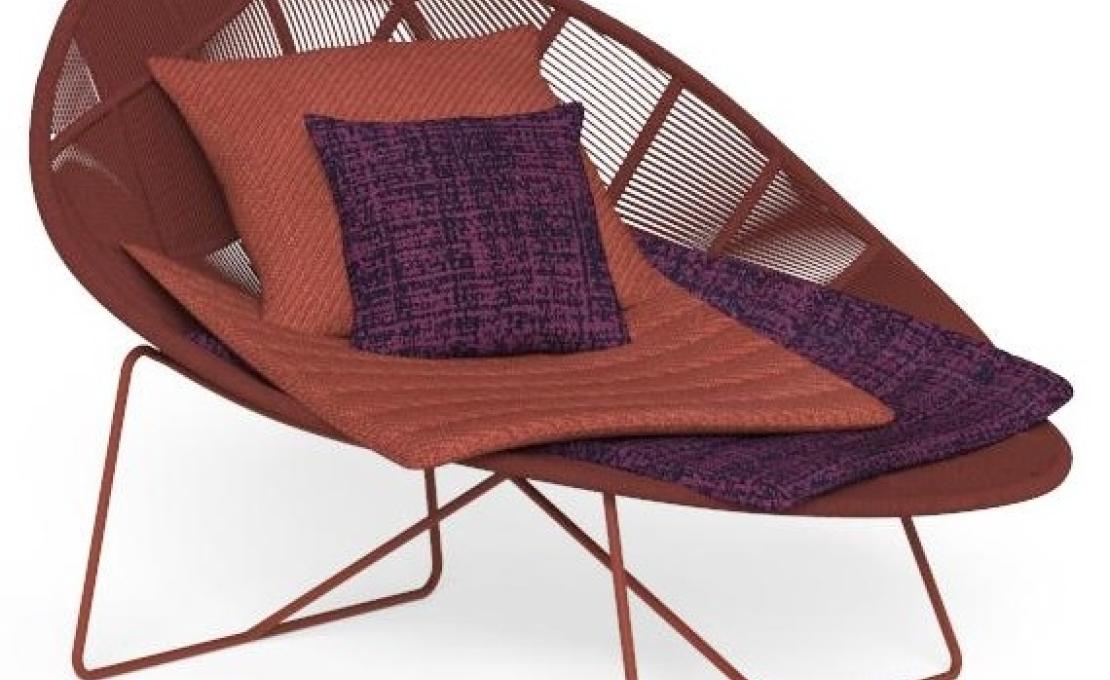 Уличное кресло от фабрики Talenti модель PANAMA RELAX ARM