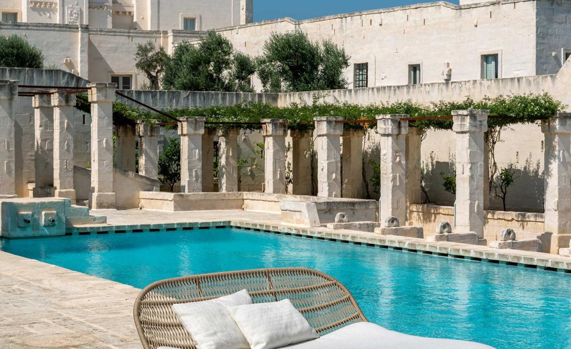 Уличная кушетка от фабрики Talenti модель PANAMA DAYBED