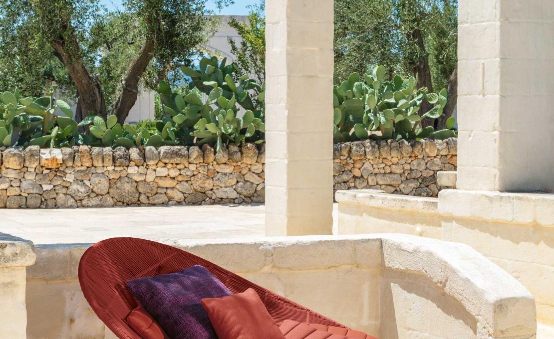 Уличное кресло от фабрики Talenti модель PANAMA RELAX ARM