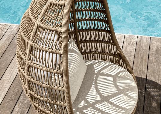 Уличные Подвесная Стул Talenti PANAMA EGG CHAIR image 3