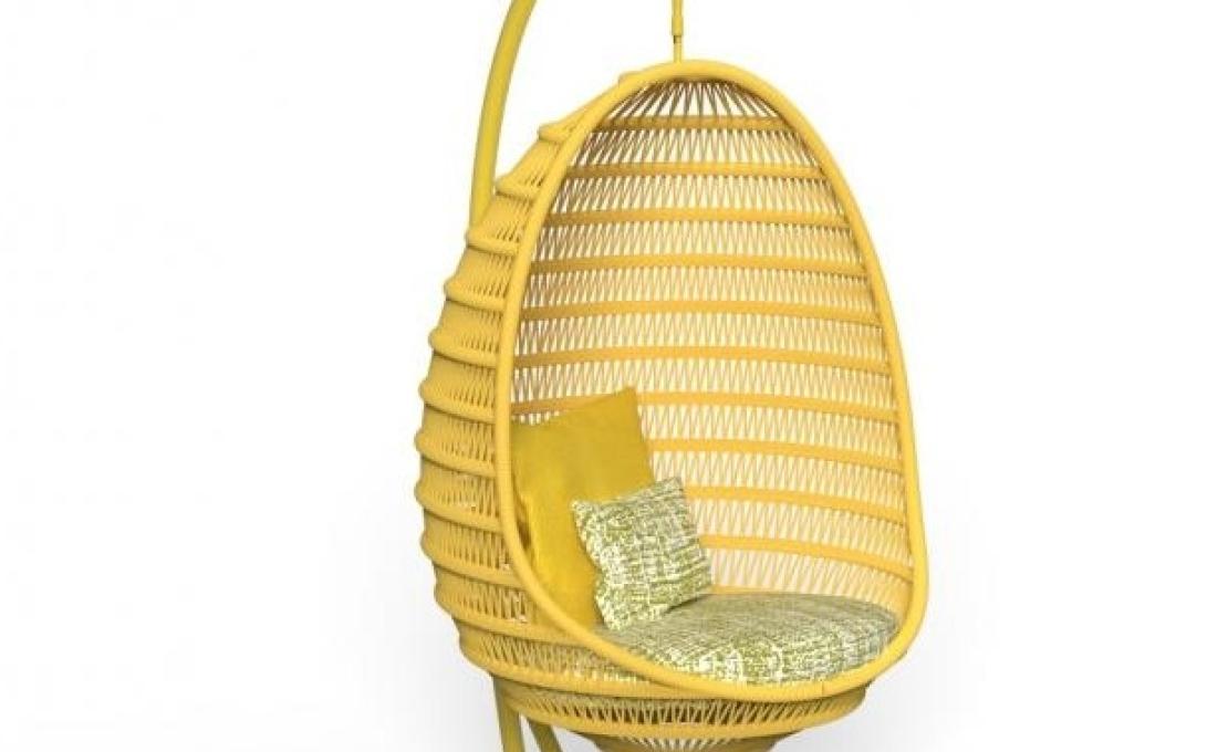 Уличные Подвесная Стул от фабрики Talenti модель PANAMA EGG 