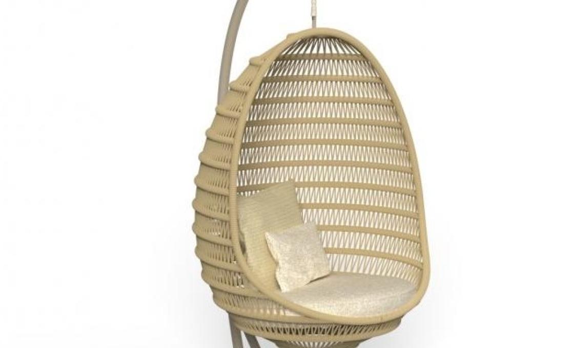 Уличные Подвесная Стул от фабрики Talenti модель PANAMA EGG 