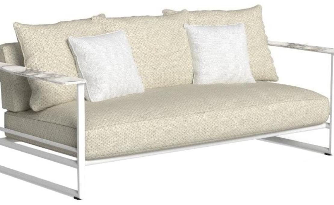 Уличный диван от фабрики Talenti модель RIVIERA SOFA